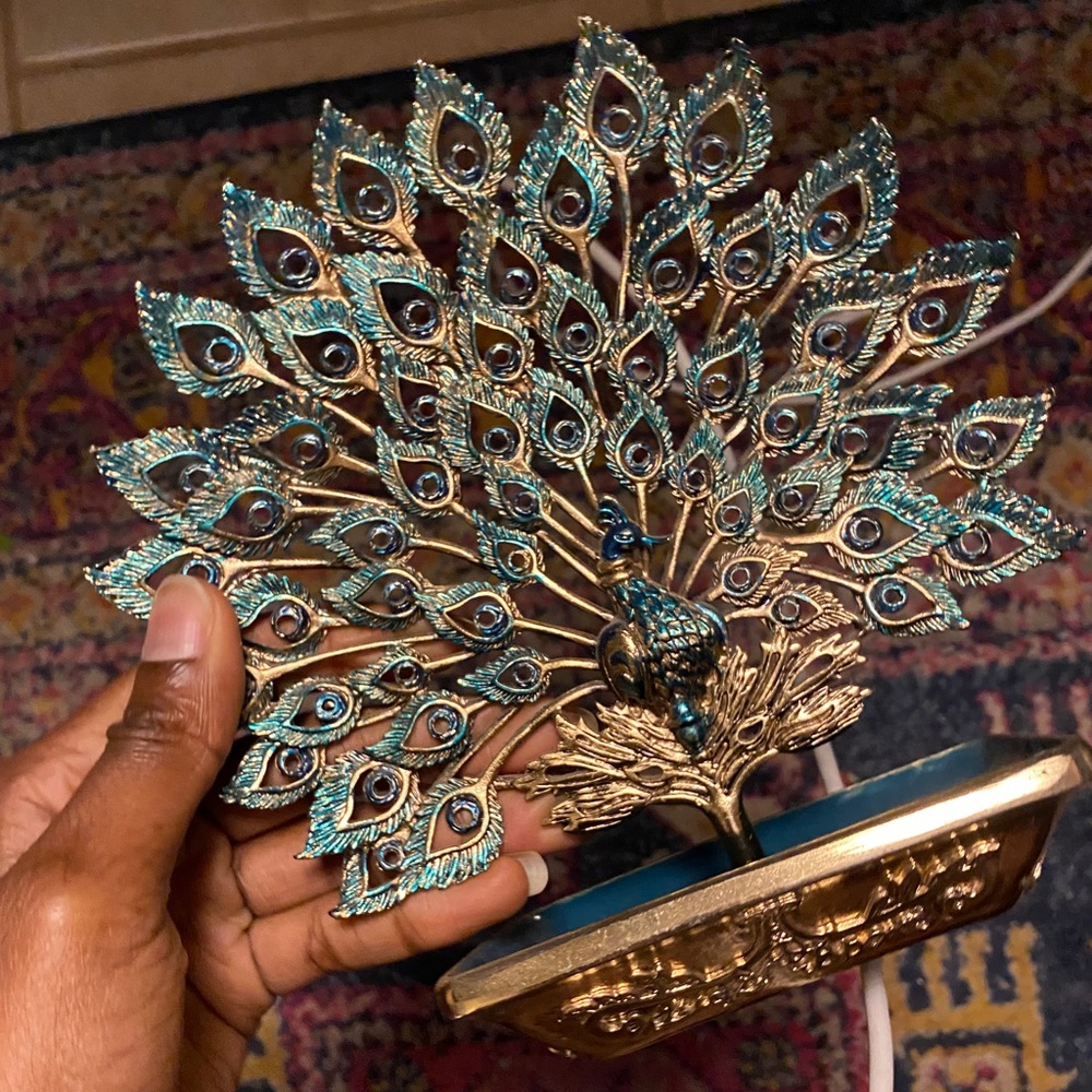 Lucky peacock